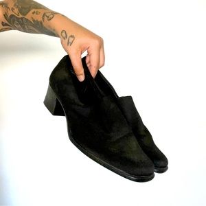 vintage y2k/90s aerosoles black loafer shoes